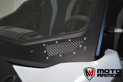 KRX Full Glass Windshield with Vents - Glass Front Windshield