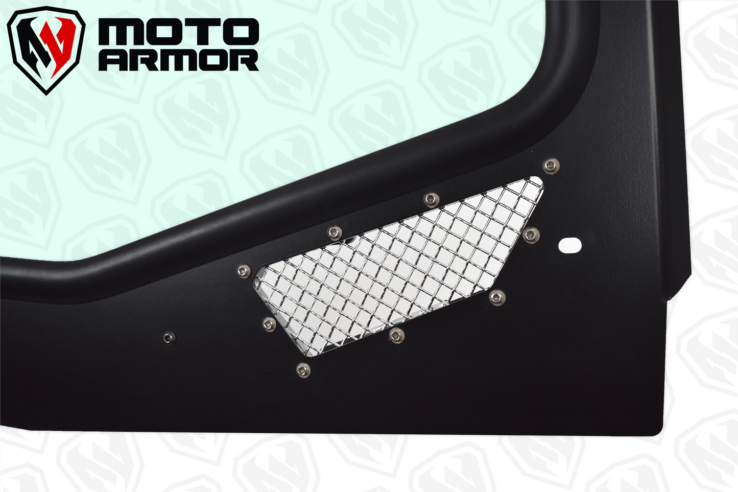 KRX Full Glass Windshield with Vents - Glass Front Windshield