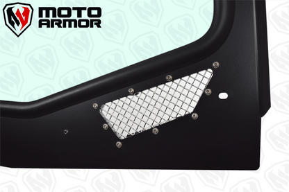 KRX Full Glass Windshield with Vents - Glass Front Windshield