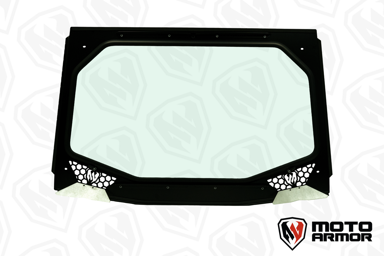 KRX Full Glass Windshield with Vents - Glass Front Windshield