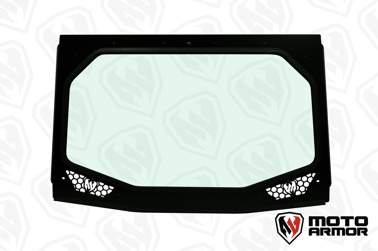 KRX Full Glass Windshield with Vents - Glass Front Windshield