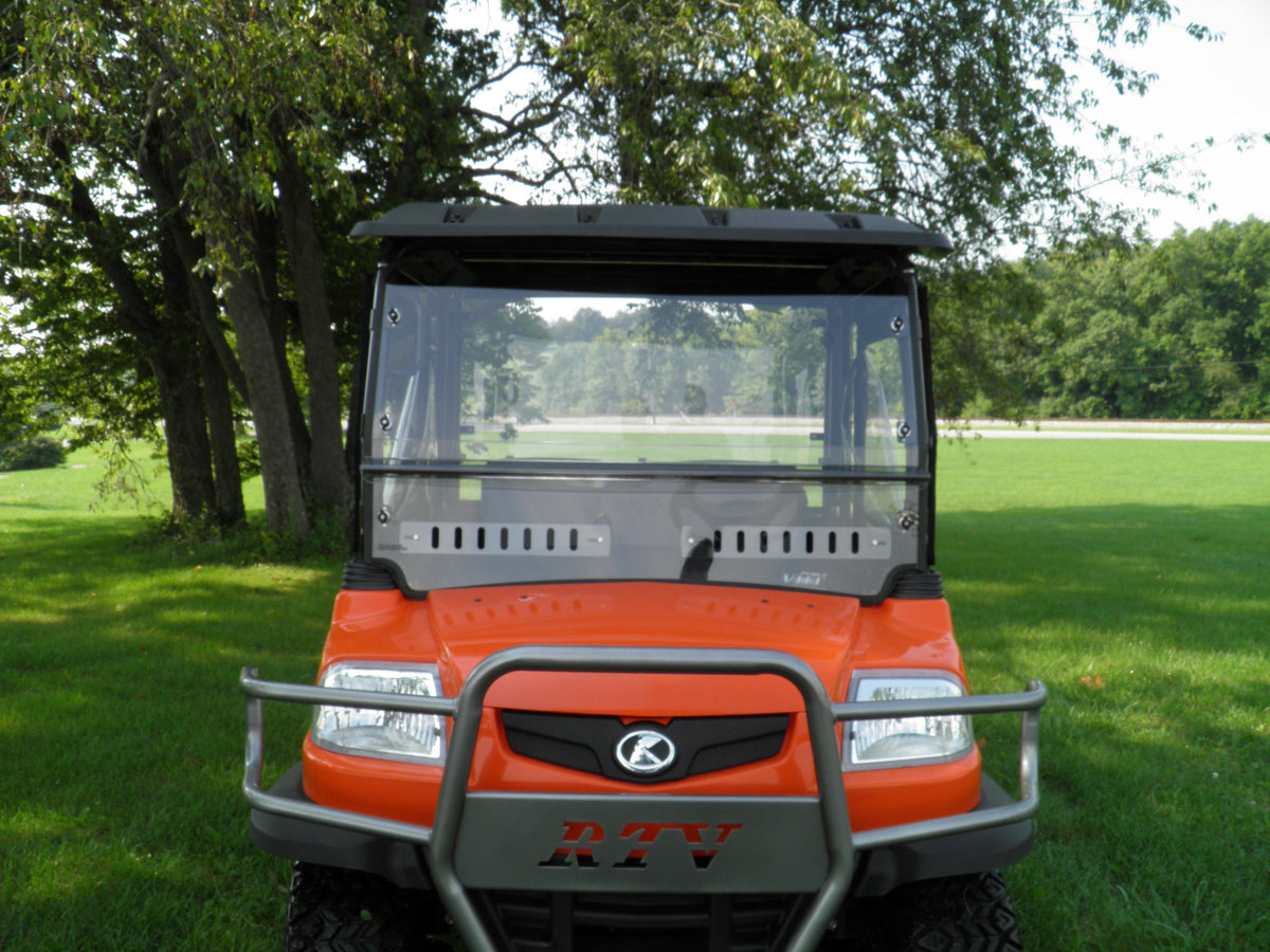 Kubota RTV 1140 - 2 Pc Windshield w/Hard Coat Clamp and Vent Options - Windshields
