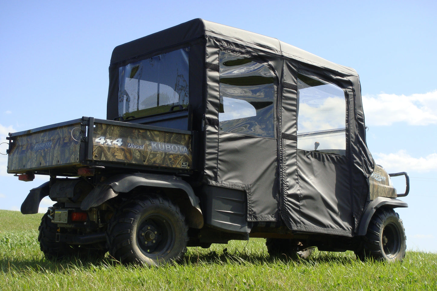 Kubota RTV 1140 - Full Cab Enclosure for Hard Windshield - Full Cab Enclosure