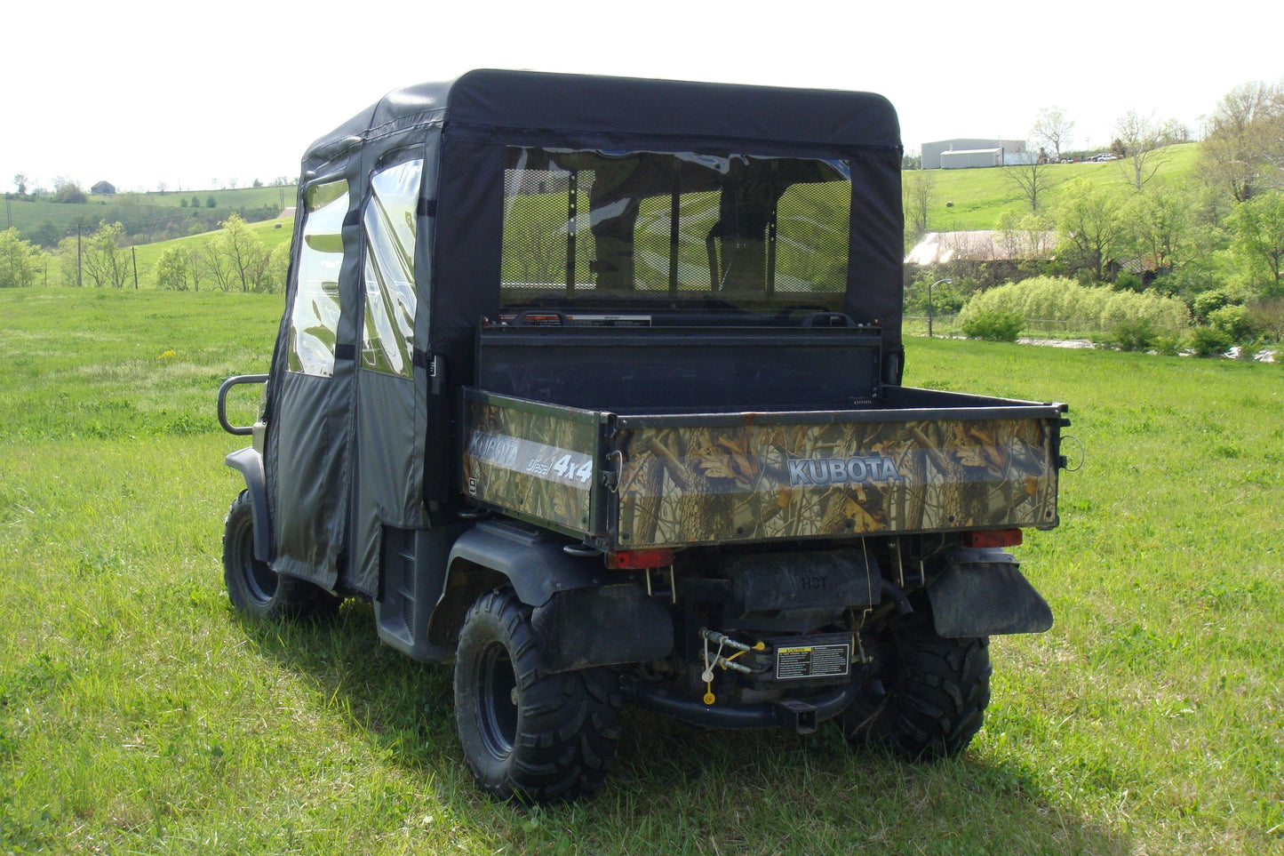 Kubota RTV 1140 - Full Cab Enclosure with Vinyl Windshield - Full Cab Enclosure