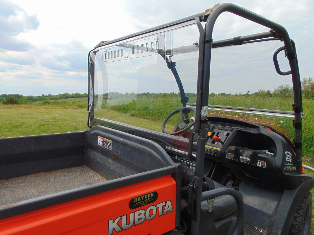 Kubota RTV 400/500/520 - 1 Pc Lexan Back Panel - Back Panel