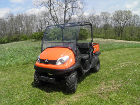 Kubota RTV 400/500/520 - 2 Pc Scratch-Resistant Windshield - Windshields