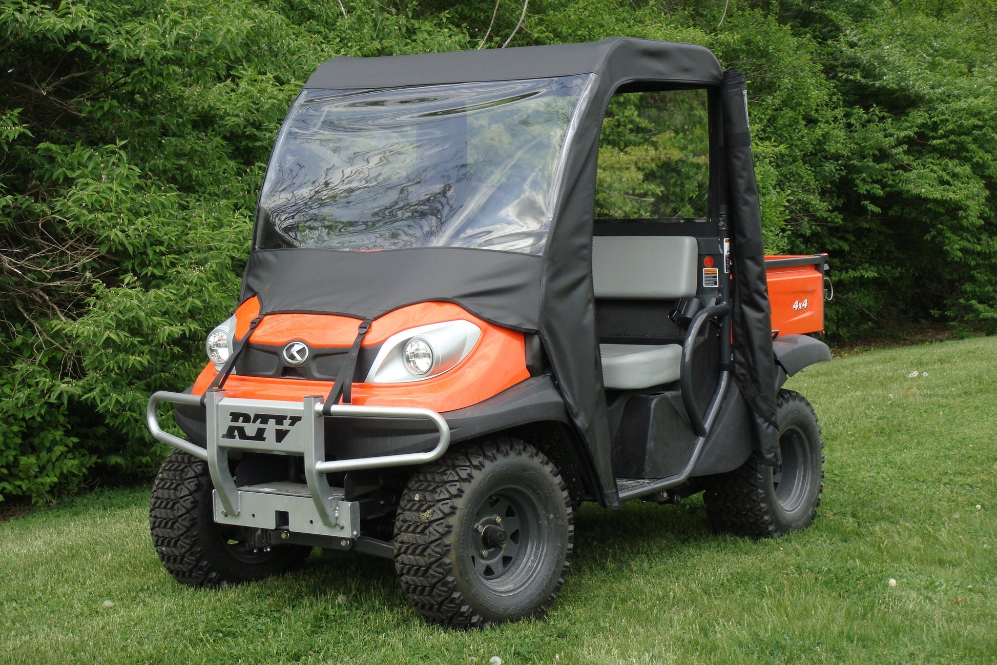 Kubota RTV 400/500/520 - Full Cab Enclosure with Vinyl Windshield - Full Cab Enclosure