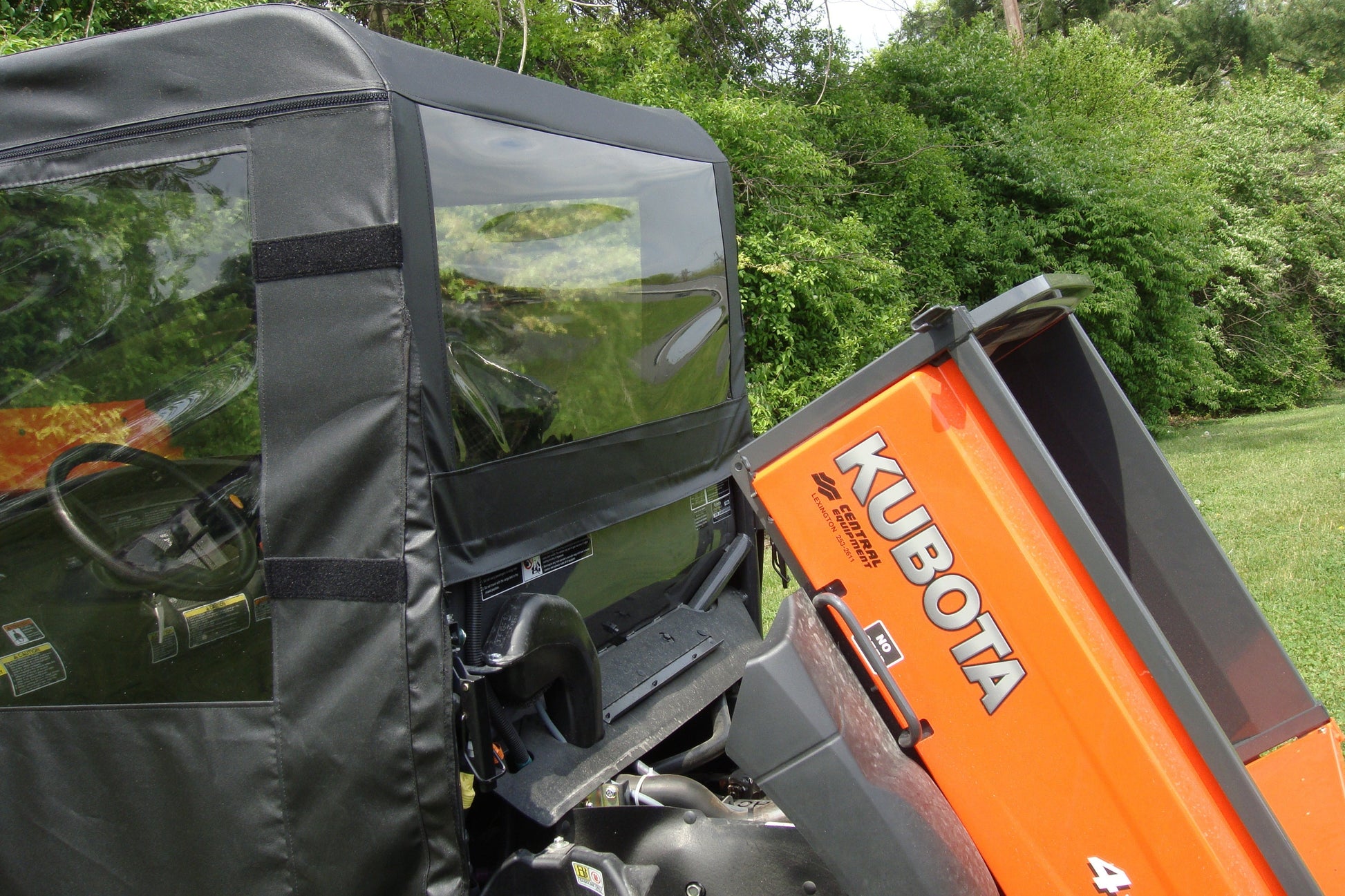 Kubota RTV 400/500/520 - Full Cab Enclosure with Vinyl Windshield - Full Cab Enclosure