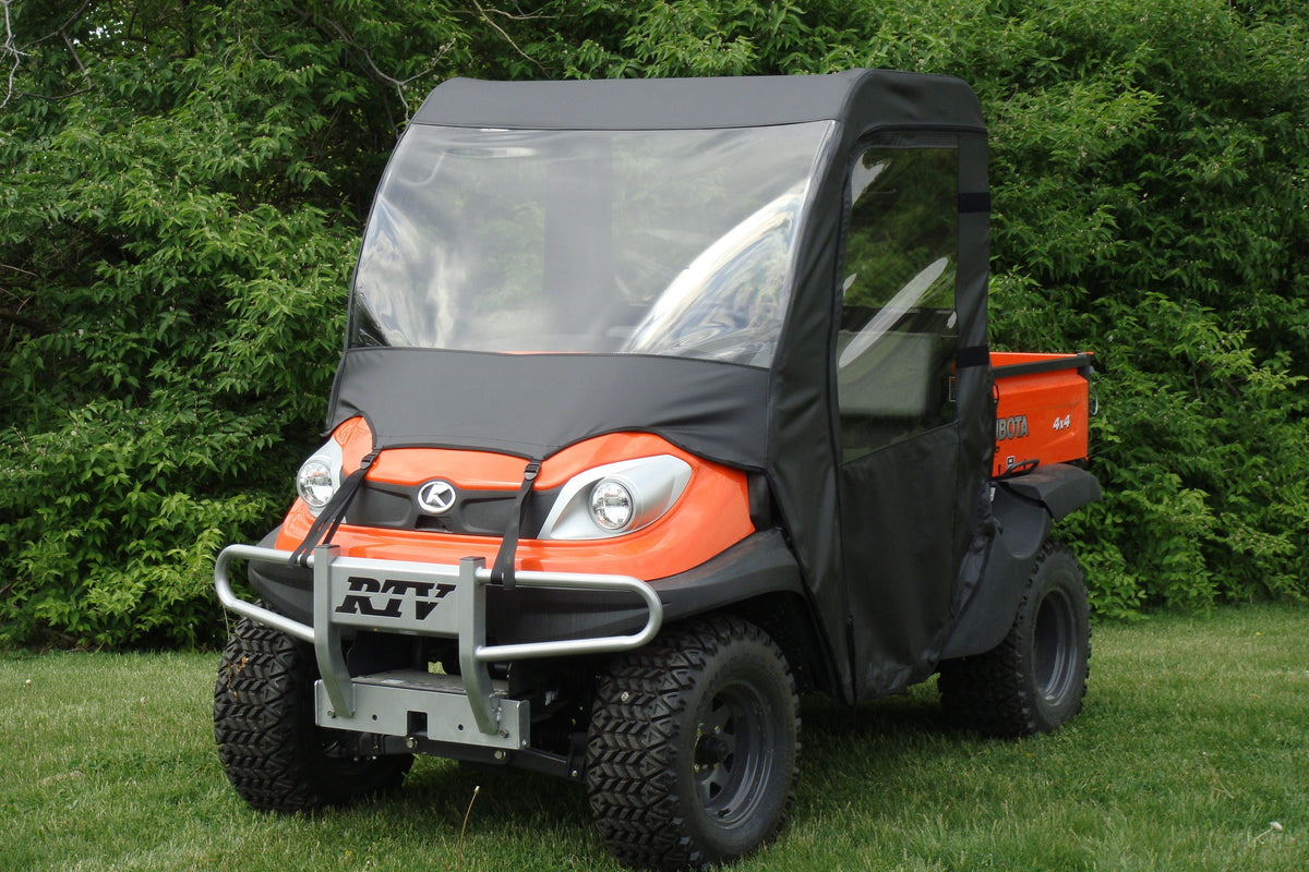 Kubota RTV 400/500/520 - Full Cab Enclosure with Vinyl Windshield - Full Cab Enclosure