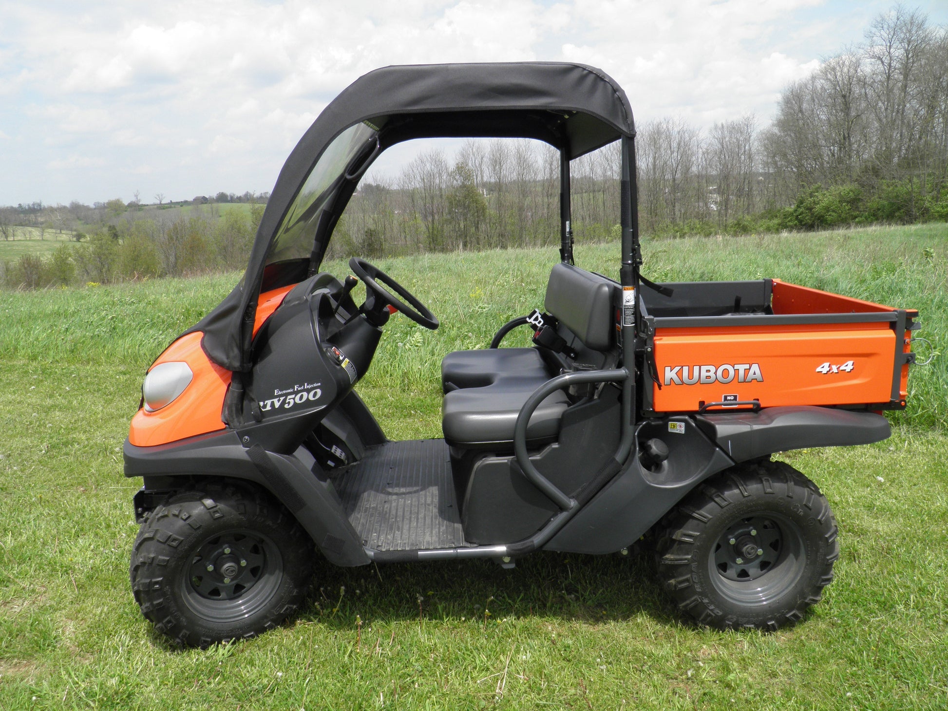 Kubota RTV 400/500/520 - Vinyl Windshield/Top Combo - Enclosures