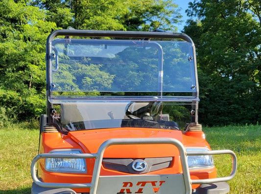 Kubota RTV 900/1120 - 2 Pc Windshield w/Hard Coat Clamp and Vent Options - Windshields