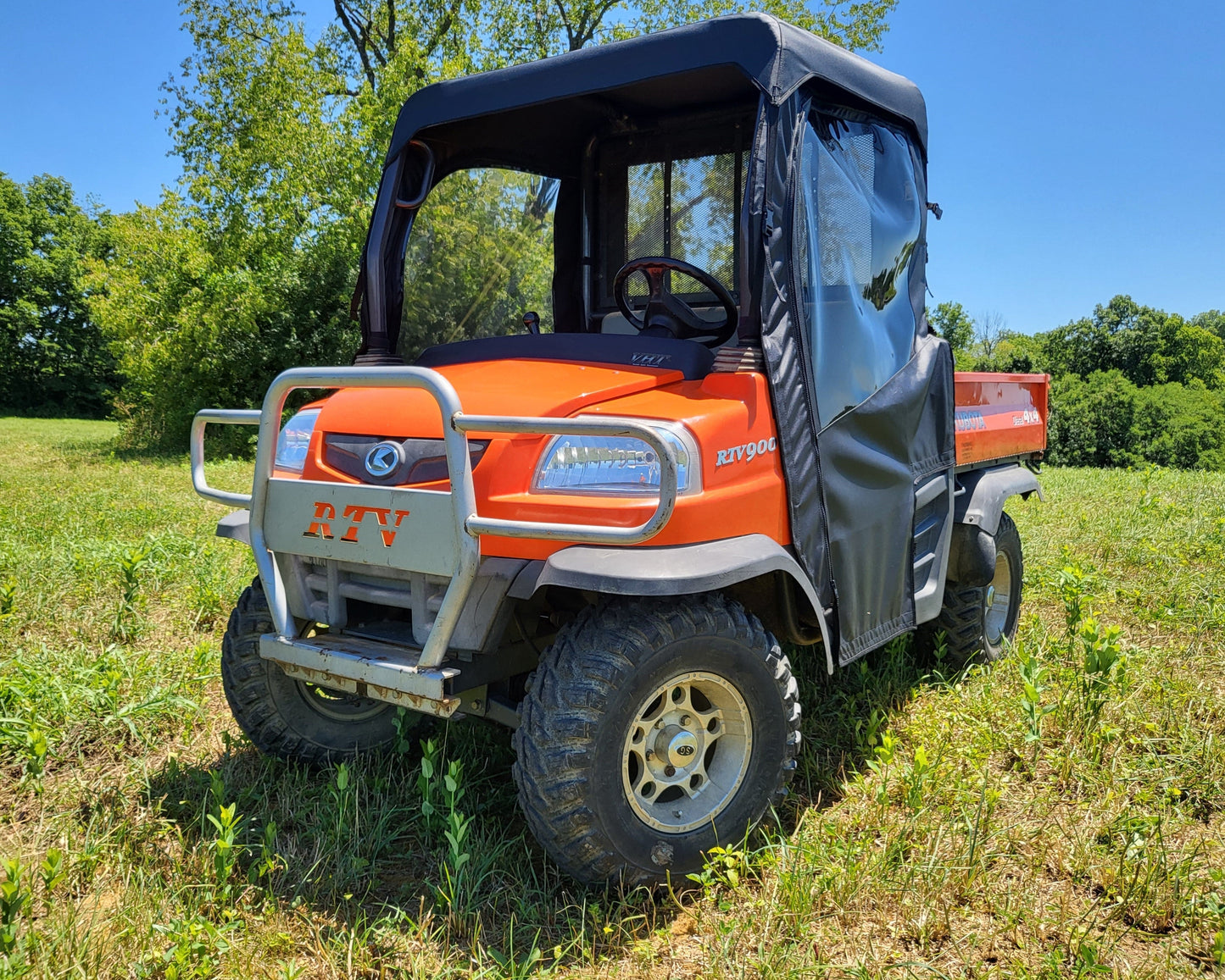 Kubota RTV 900/1120 - Full Cab Enclosure for Hard Windshield - Full Cab Enclosure
