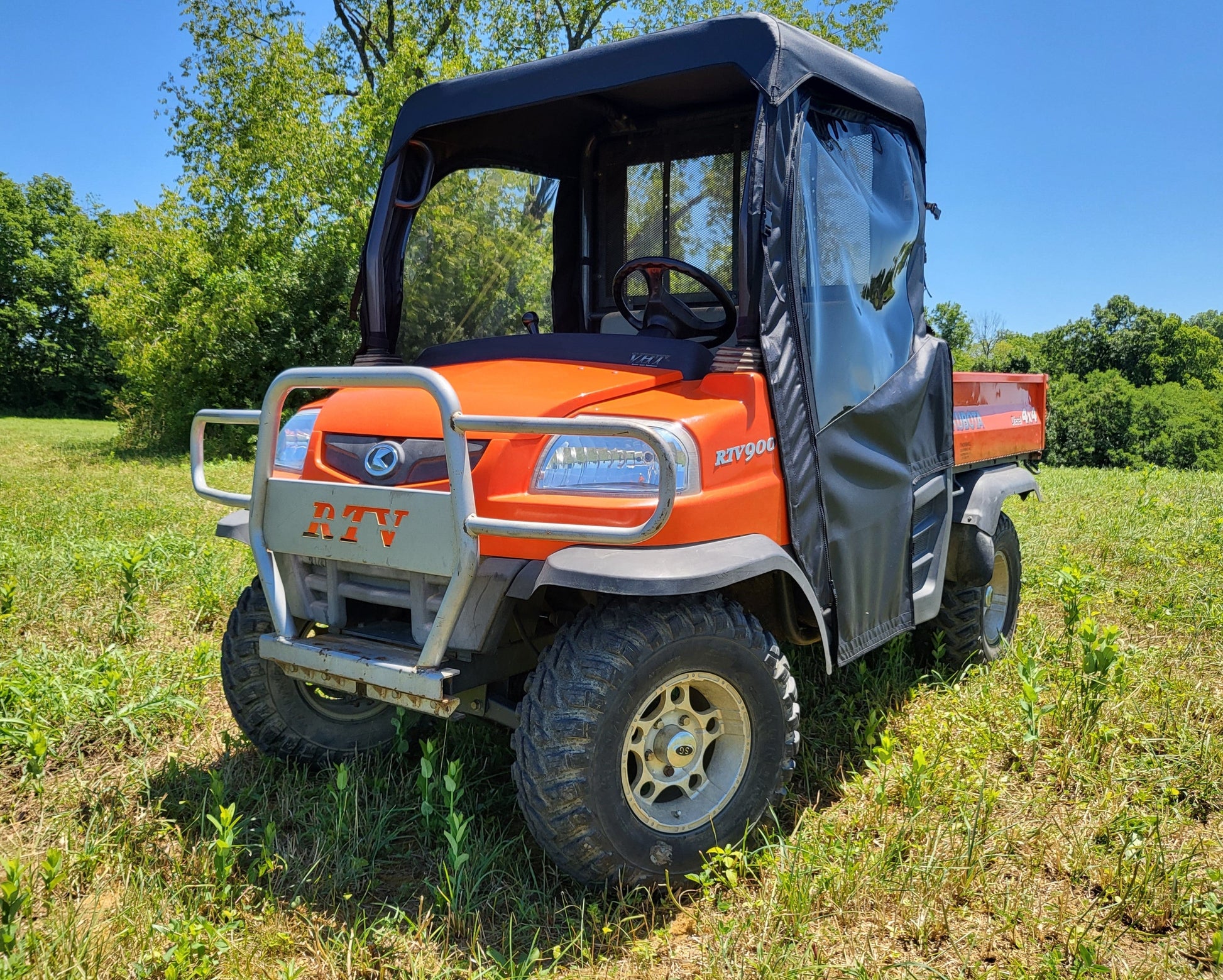 Kubota RTV 900/1120 - Full Cab Enclosure for Hard Windshield - Full Cab Enclosure