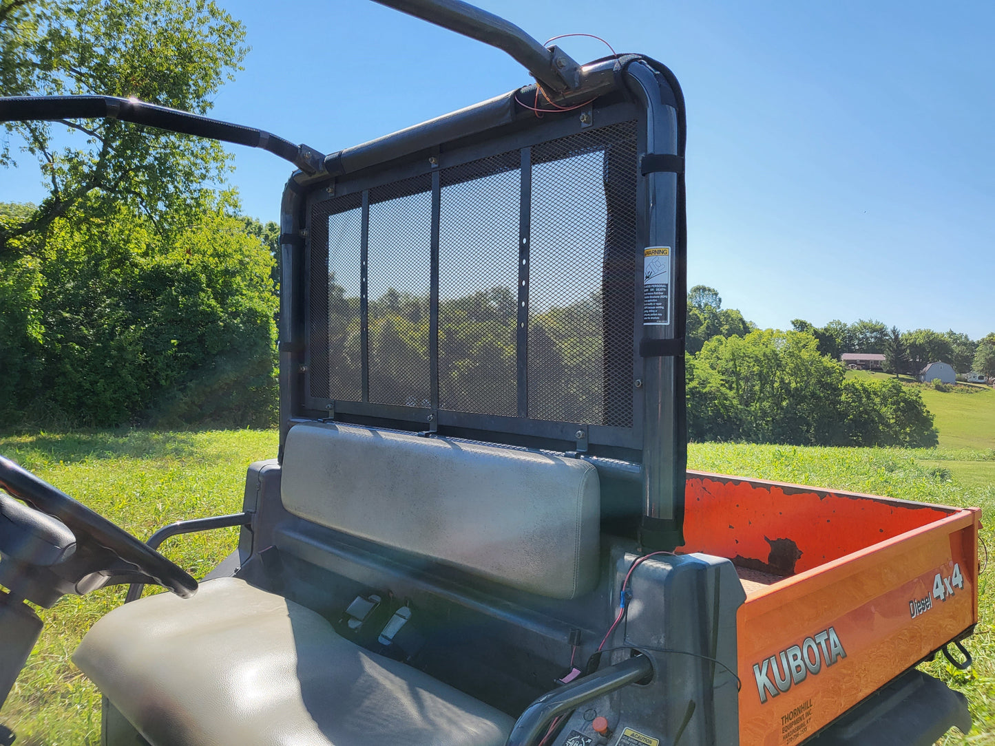 Kubota RTV 900/1120 - Soft Back Panel - Back Panel