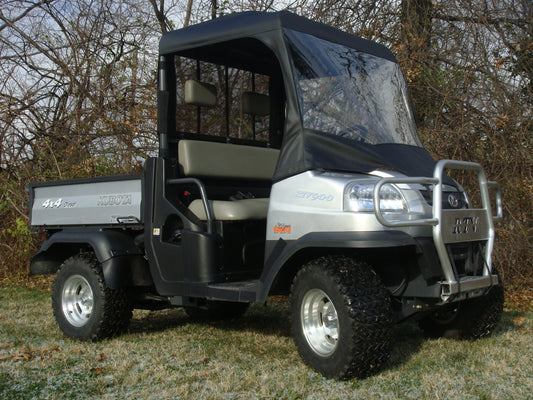Kubota RTV 900/1120 - Vinyl Windshield/Top/Rear Combo - Windshield/Roof/Back Panel