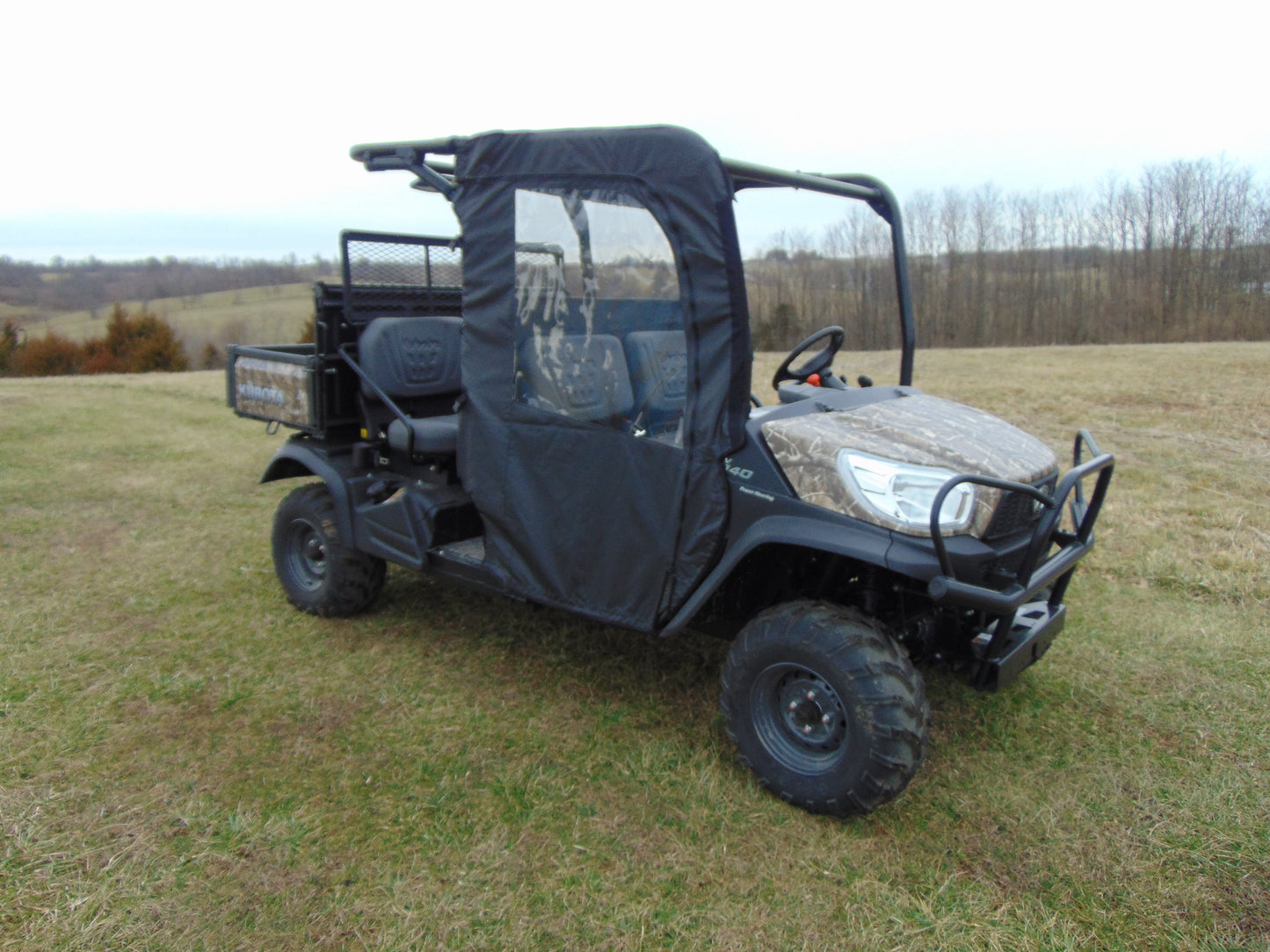 Kubota RTV X1140 - Front Door/Center Panel Combo (To Enclose Front Half Only) - Enclosures