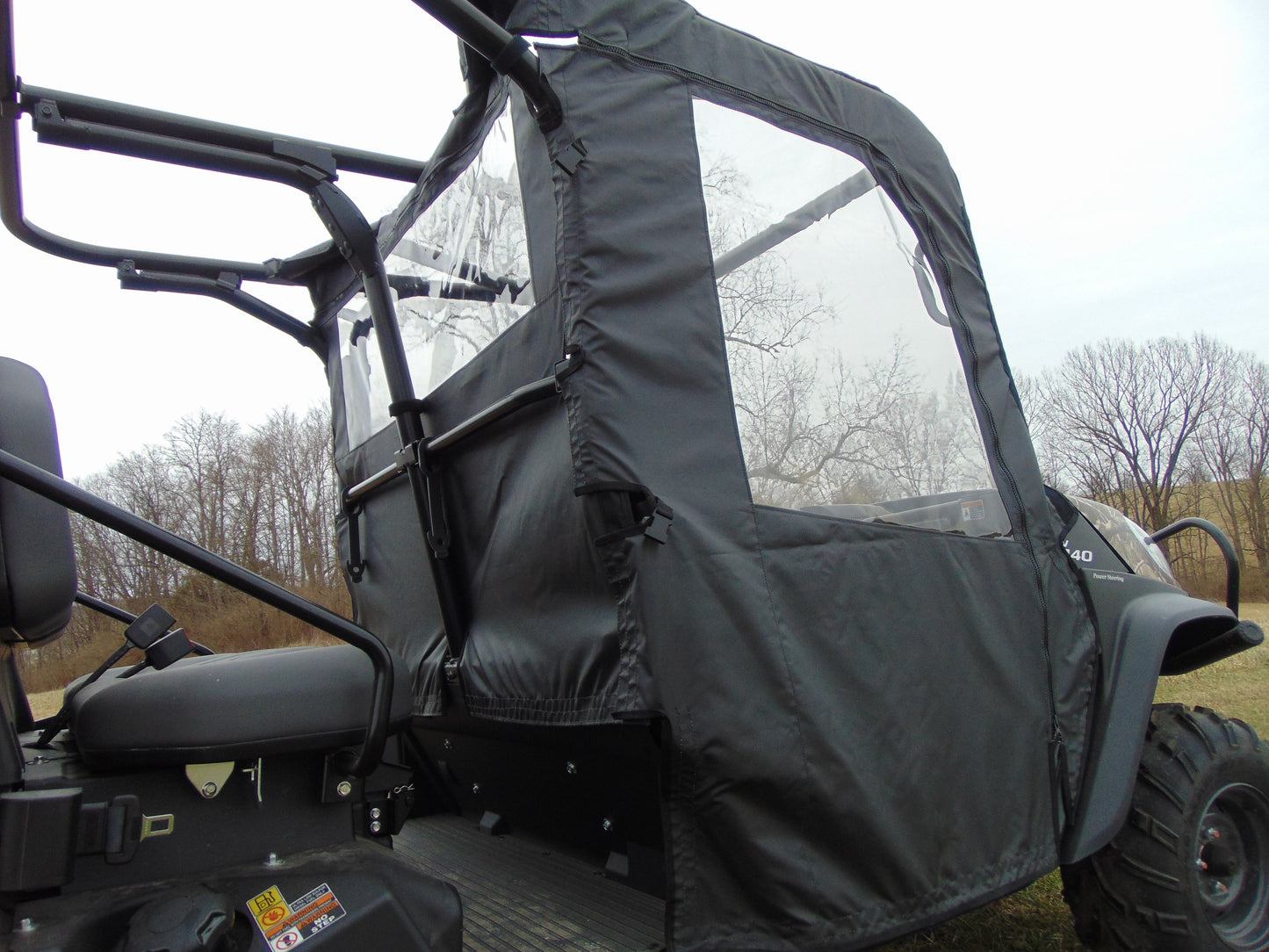 Kubota RTV X1140 - Front Door/Center Panel Combo (To Enclose Front Half Only) - Enclosures