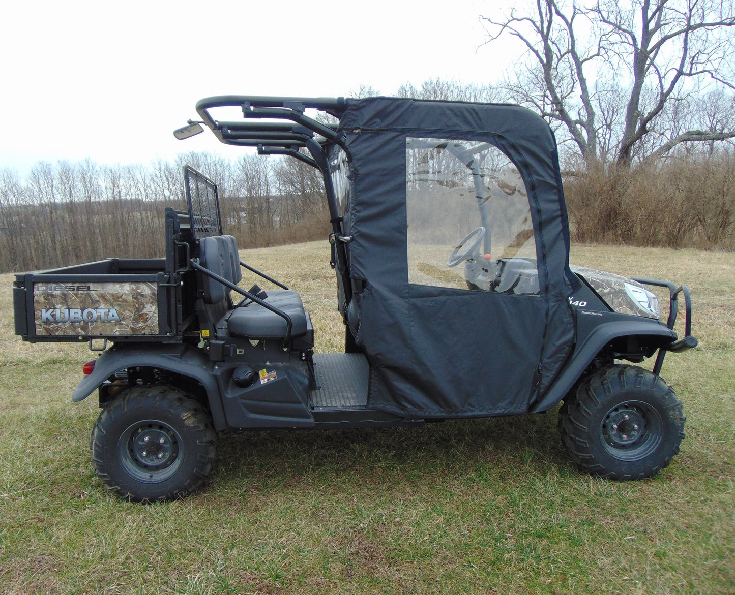 Kubota RTV X1140 - Front Door/Center Panel Combo (To Enclose Front Half Only) - Enclosures