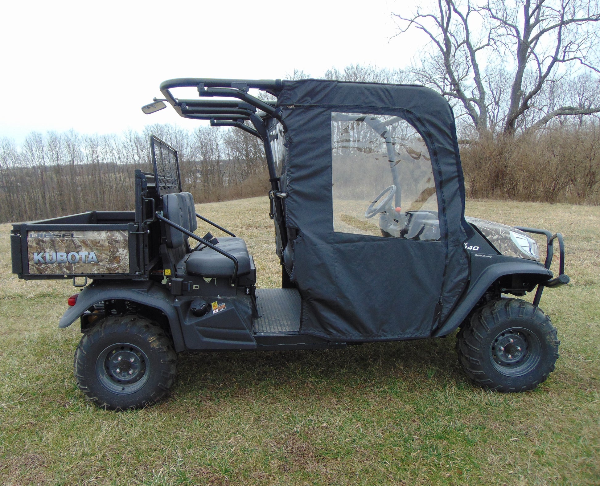 Kubota RTV X1140 - Front Door/Center Panel Combo (To Enclose Front Half Only) - Enclosures