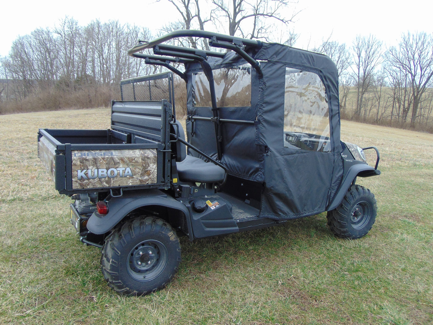 Kubota RTV X1140 - Front Door/Center Panel Combo (To Enclose Front Half Only) - Enclosures