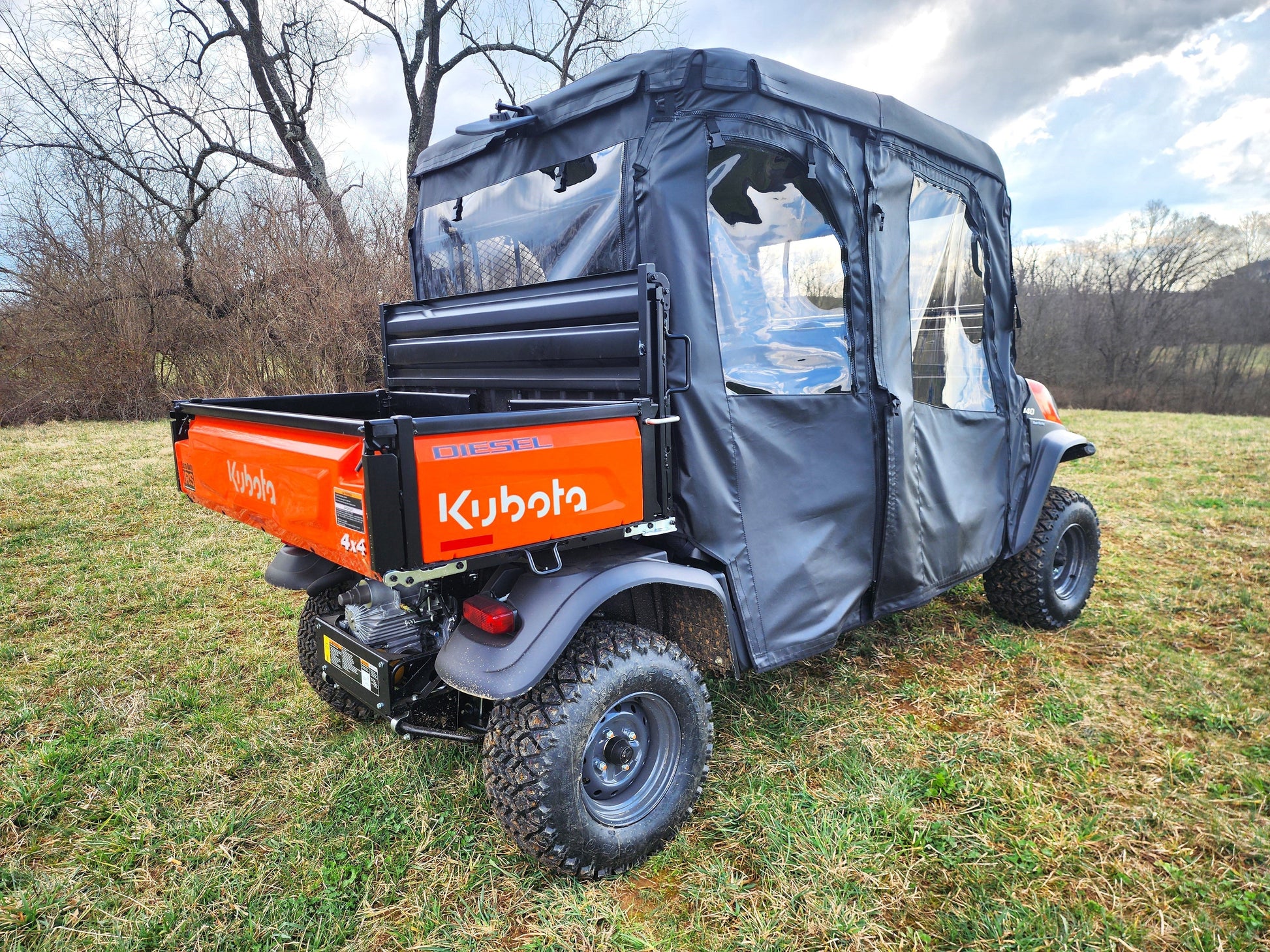 Kubota RTV X1140 - Full Cab Enclosure for Hard Windshield - Full Cab Enclosure