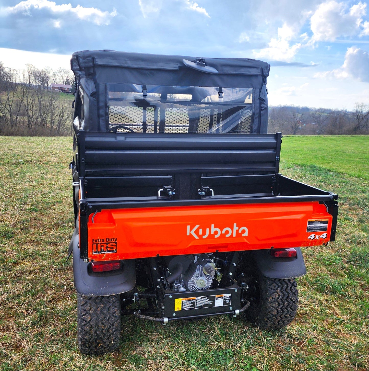 Kubota RTV X1140 - Full Cab Enclosure for Hard Windshield - Full Cab Enclosure