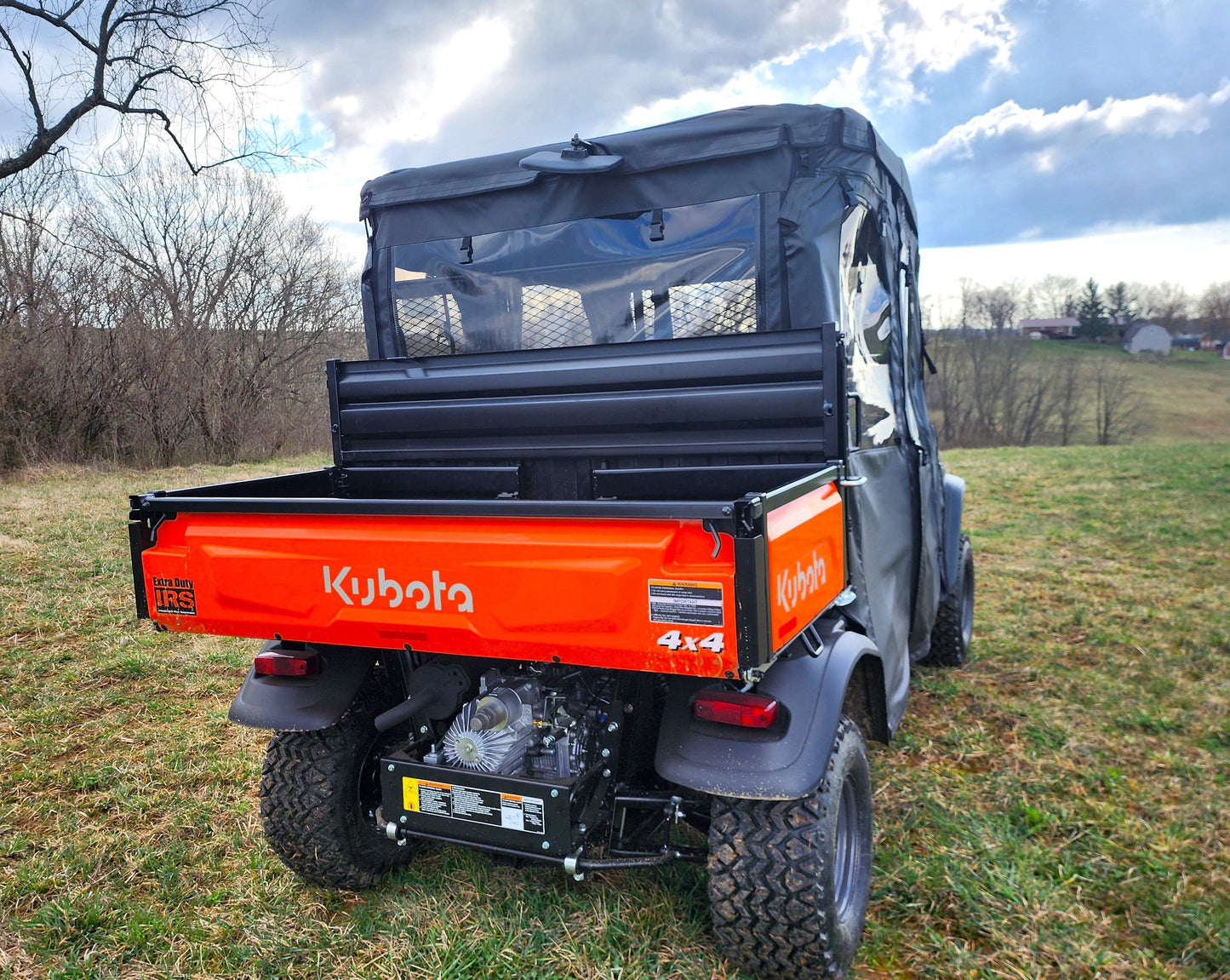 Kubota RTV X1140 - Full Cab Enclosure for Hard Windshield - Full Cab Enclosure