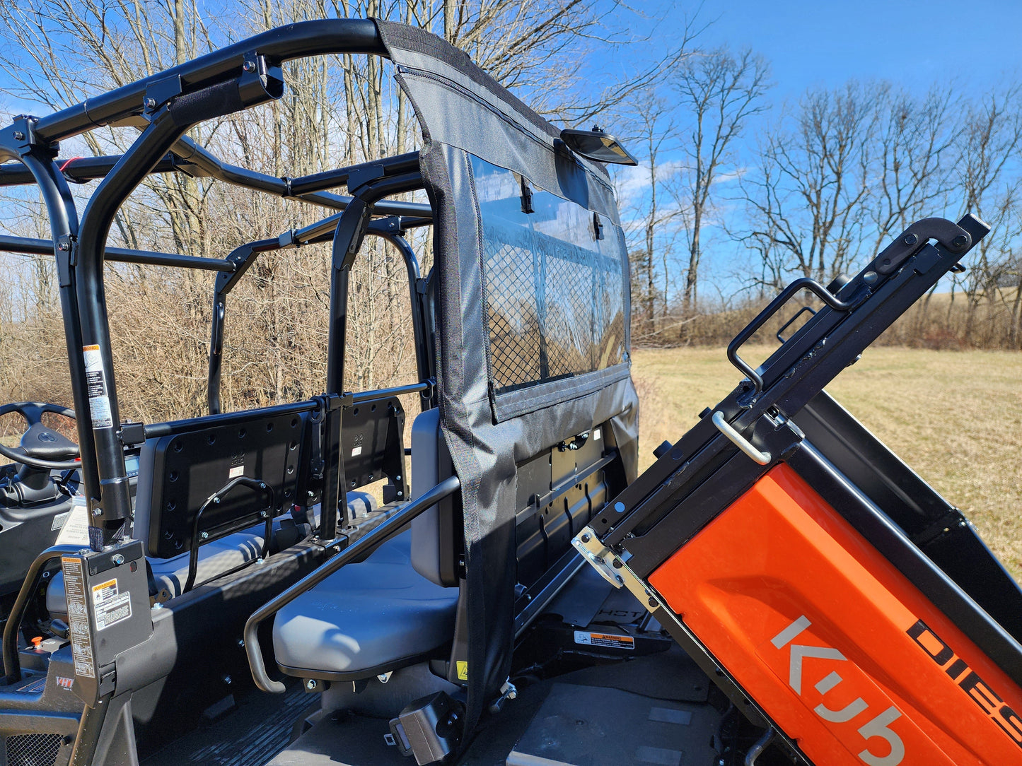 Kubota RTV X1140 - Soft Back Panel - Back Panel