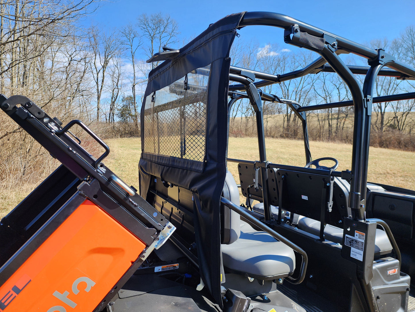 Kubota RTV X1140 - Soft Back Panel - Back Panel