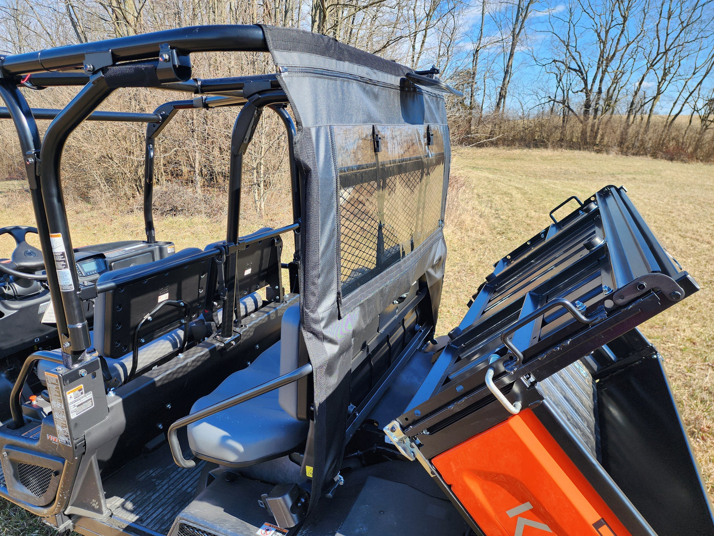 Kubota RTV X1140 - Soft Back Panel - Back Panel