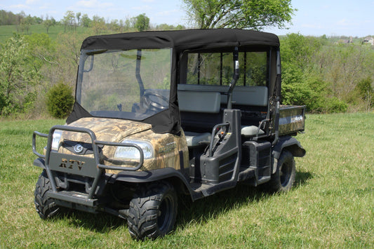 Kubota RTV X1140 - Vinyl Windshield/Top/Rear Combo - Windshield/Roof/Back Panel