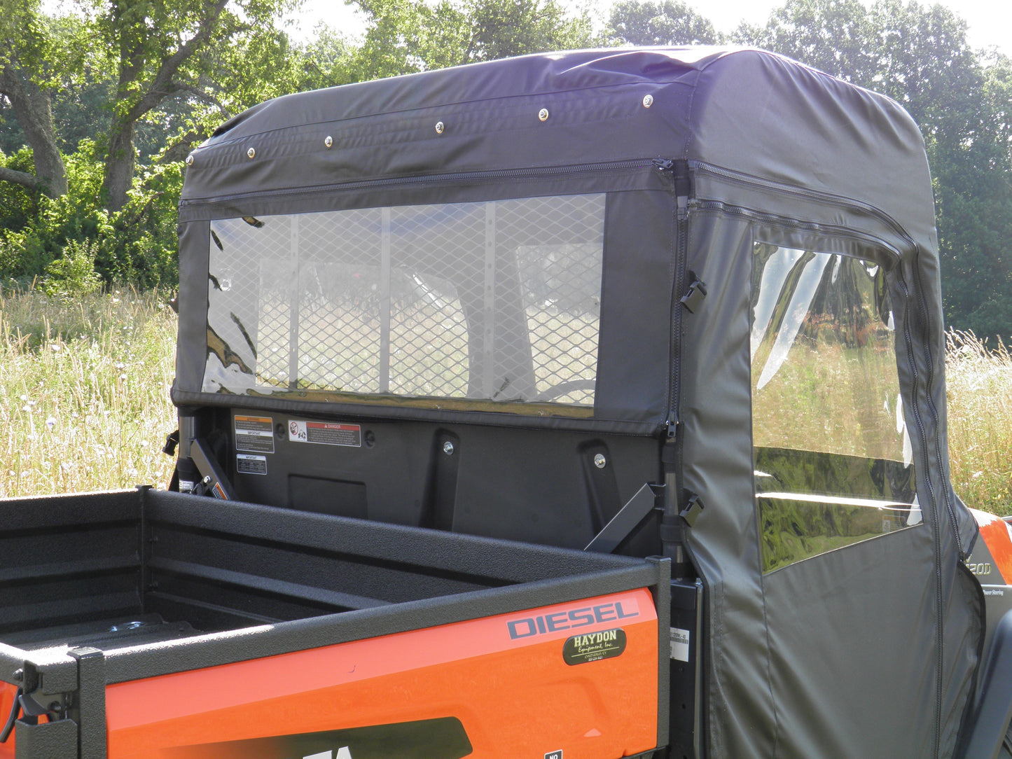 Kubota RTV X900/X1120 - Door/Rear Window Combo - Full Door/Back Panel