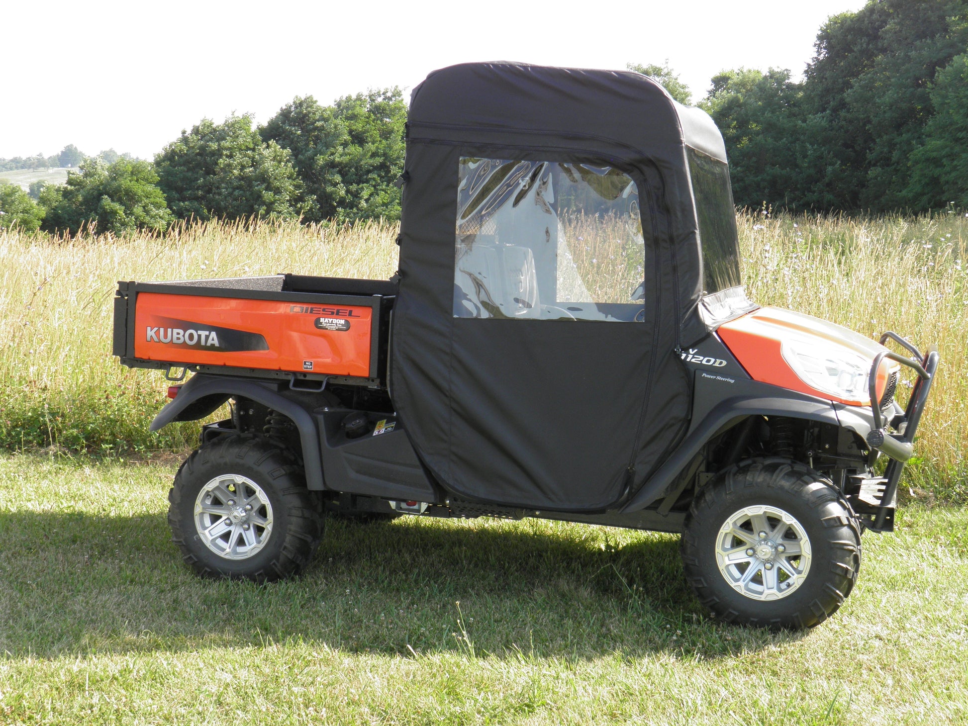 Kubota RTV X900/X1120 - Full Cab Enclosure with Vinyl Windshield - Full Cab Enclosure