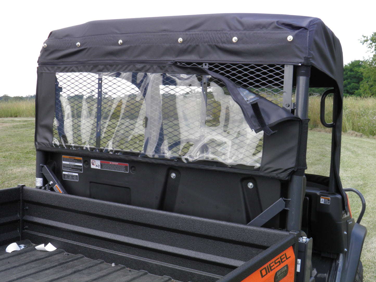 Kubota RTV X900/X1120 - Soft Back Panel - Back Panel