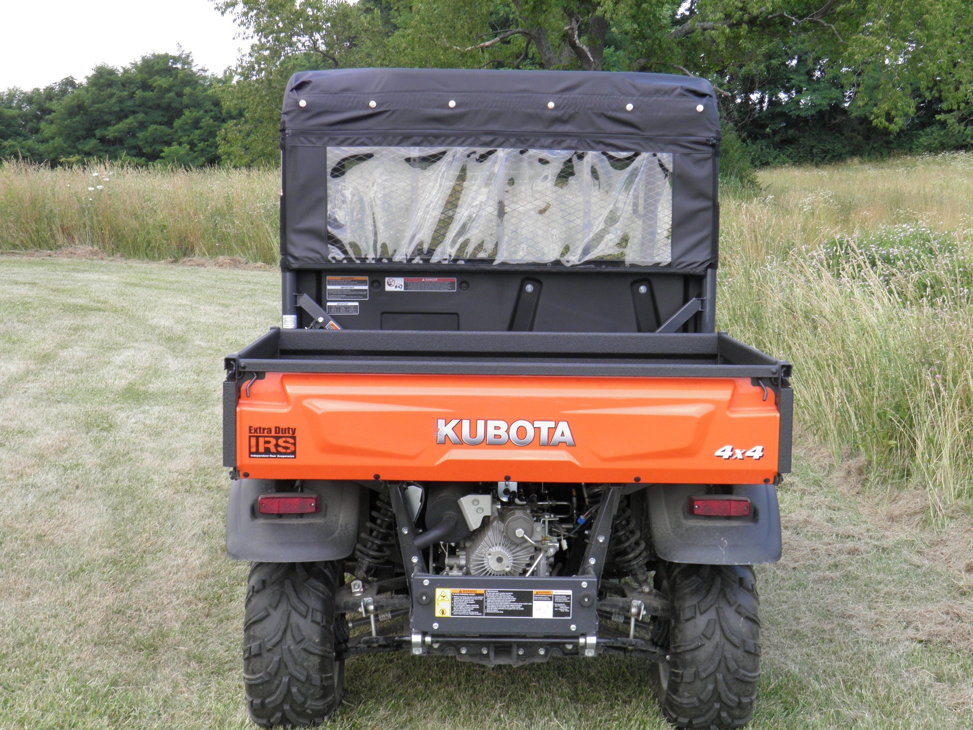 Kubota RTV X900/X1120 - Soft Back Panel - Back Panel