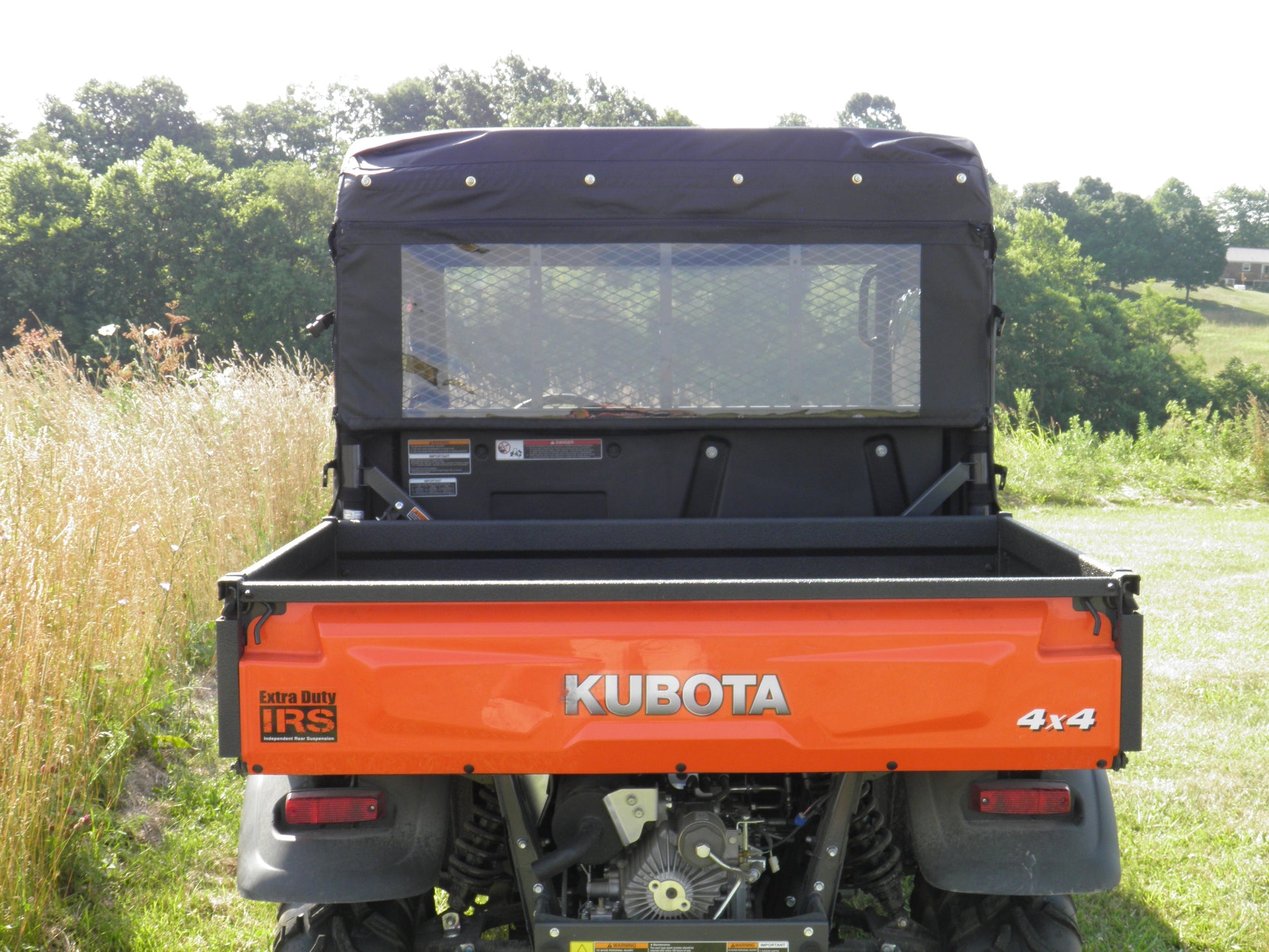 Kubota RTV X900/X1120 - Soft Back Panel - Back Panel