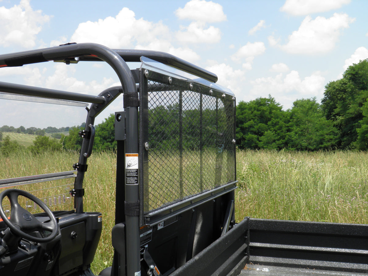 Kubota RTV XG850 (Sidekick) - 1 Pc Lexan Back Panel - Windshields