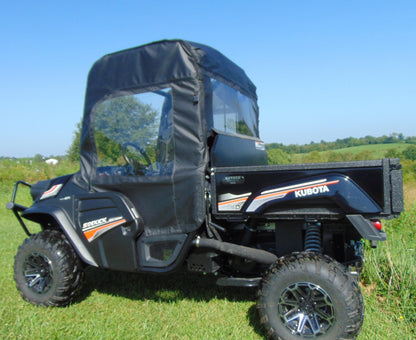 Kubota RTV XG850 (Sidekick) - Door/Rear Window Combo (Half Doors) - Full Door/Back Panel