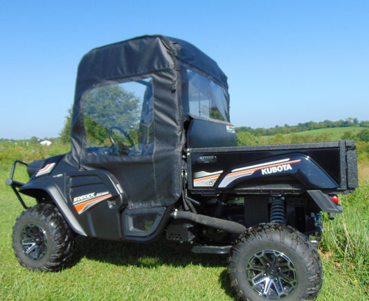 Kubota RTV XG850 (Sidekick) - Door/Rear Window Combo (Half Doors) - Full Door/Back Panel