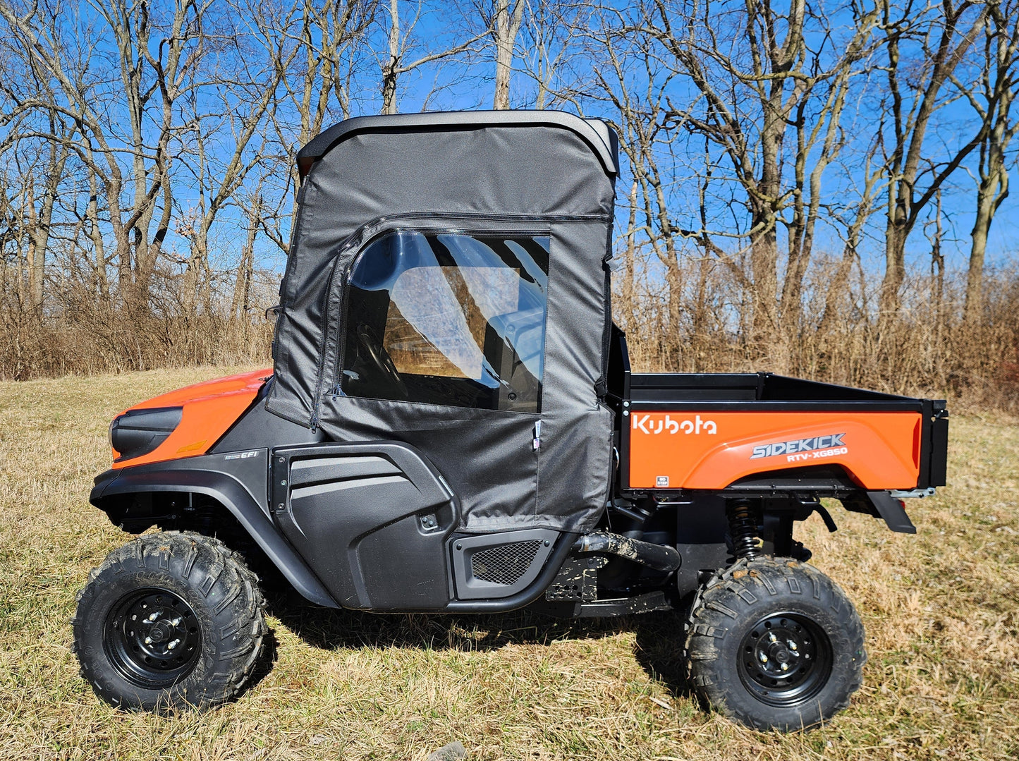 Kubota RTV XG850 (Sidekick) - Door/Rear Window Combo (Half Doors) - Full Door/Back Panel
