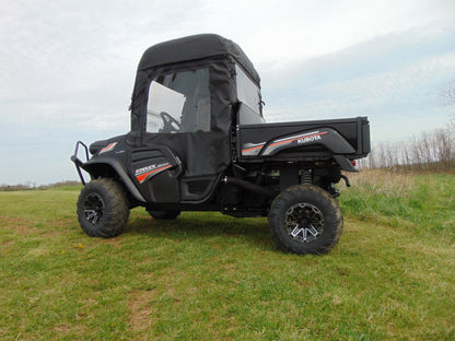 Kubota RTV XG850 (Sidekick) - Full Cab Enclosure for Hard Windshield (Half Doors) - Full Cab Enclosure