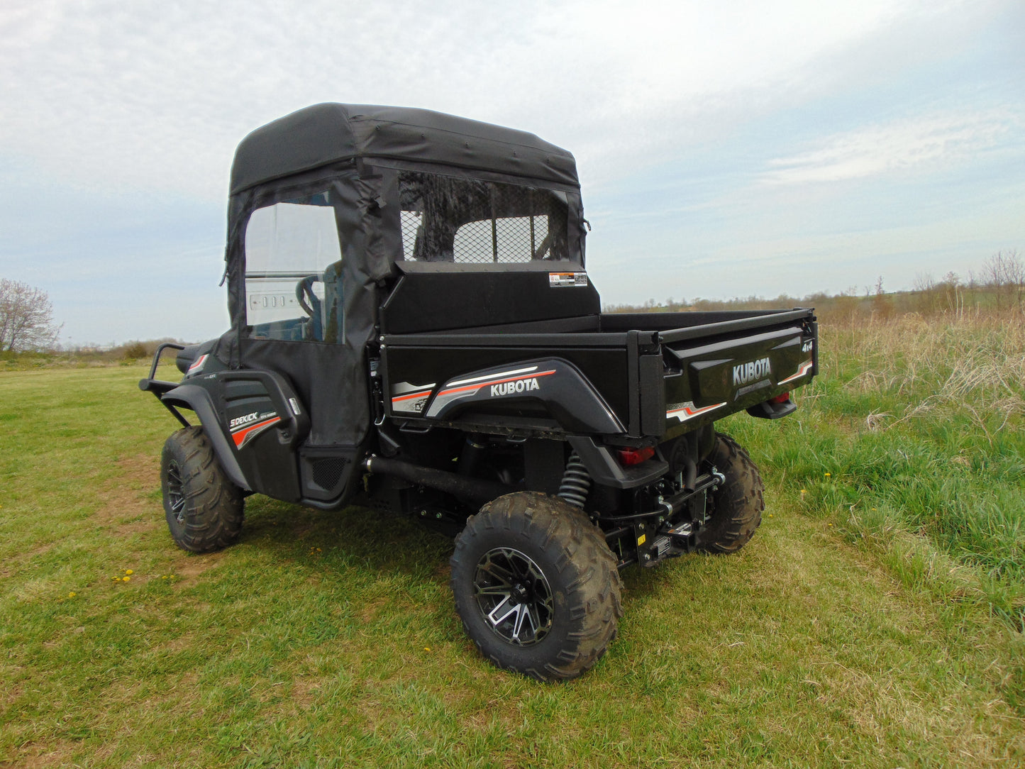 Kubota RTV XG850 (Sidekick) - Full Cab Enclosure for Hard Windshield (Half Doors) - Full Cab Enclosure