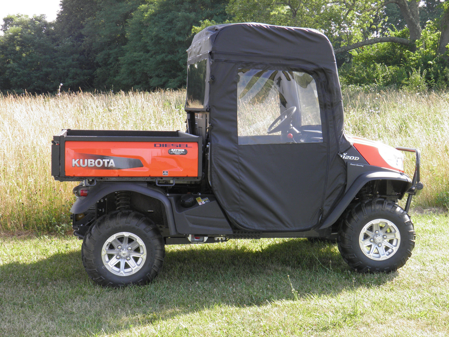 Kubota RTV XG850 (Sidekick) - Full Cab Enclosure for Hard Windshield (Full Doors) - Full Cab Enclosure