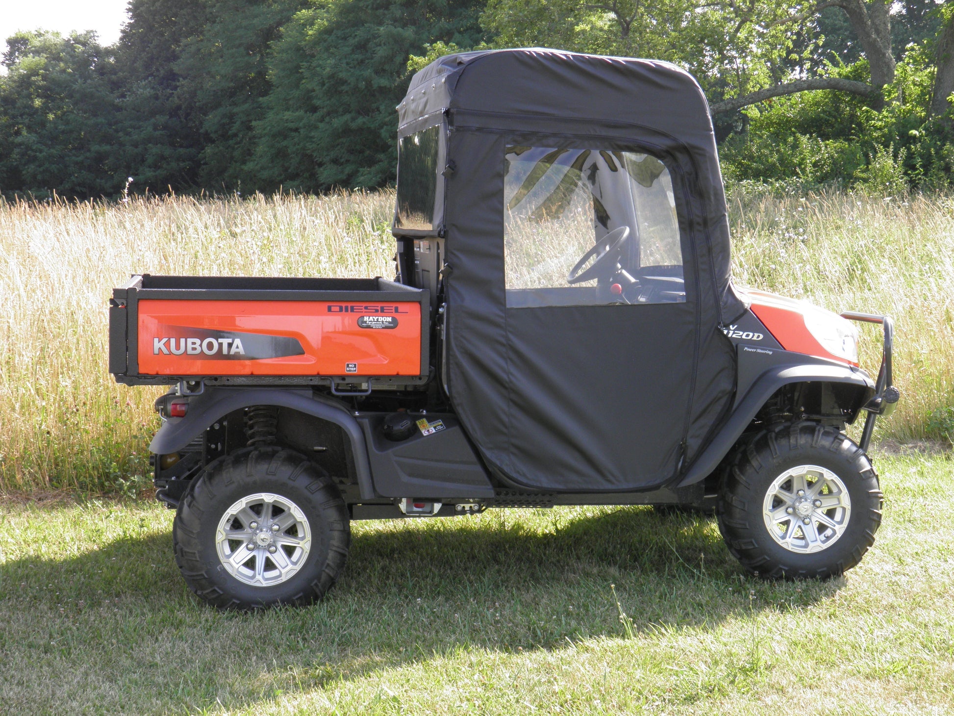 Kubota RTV XG850 (Sidekick) - Full Cab Enclosure for Hard Windshield (Full Doors) - Full Cab Enclosure
