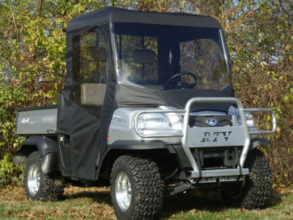 Kubota RTV XG850 (Sidekick) - Full Cab Enclosure with Vinyl Windshield (Full Doors) - Full Cab Enclosure
