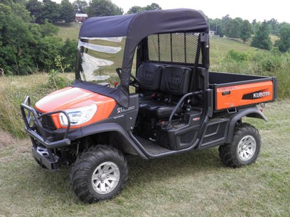 Kubota RTV XG850 (Sidekick) - Vinyl Windshield/Top/Rear Combo - Enclosures