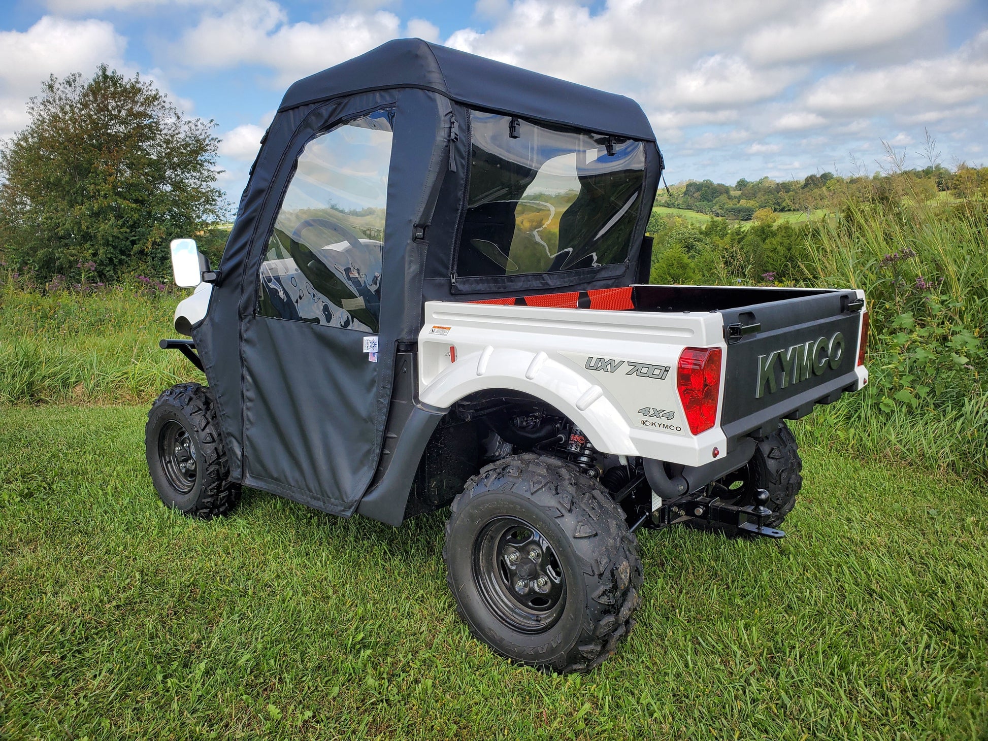 Kymco 700 (2018+) - Full Cab Enclosure for Hard Windshield - Full Cab Enclosure