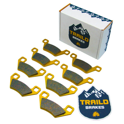 Kymco MXU 550/700 2019-2024 Ceramic Brake Pad Set - Vehicle Parts & Accessories