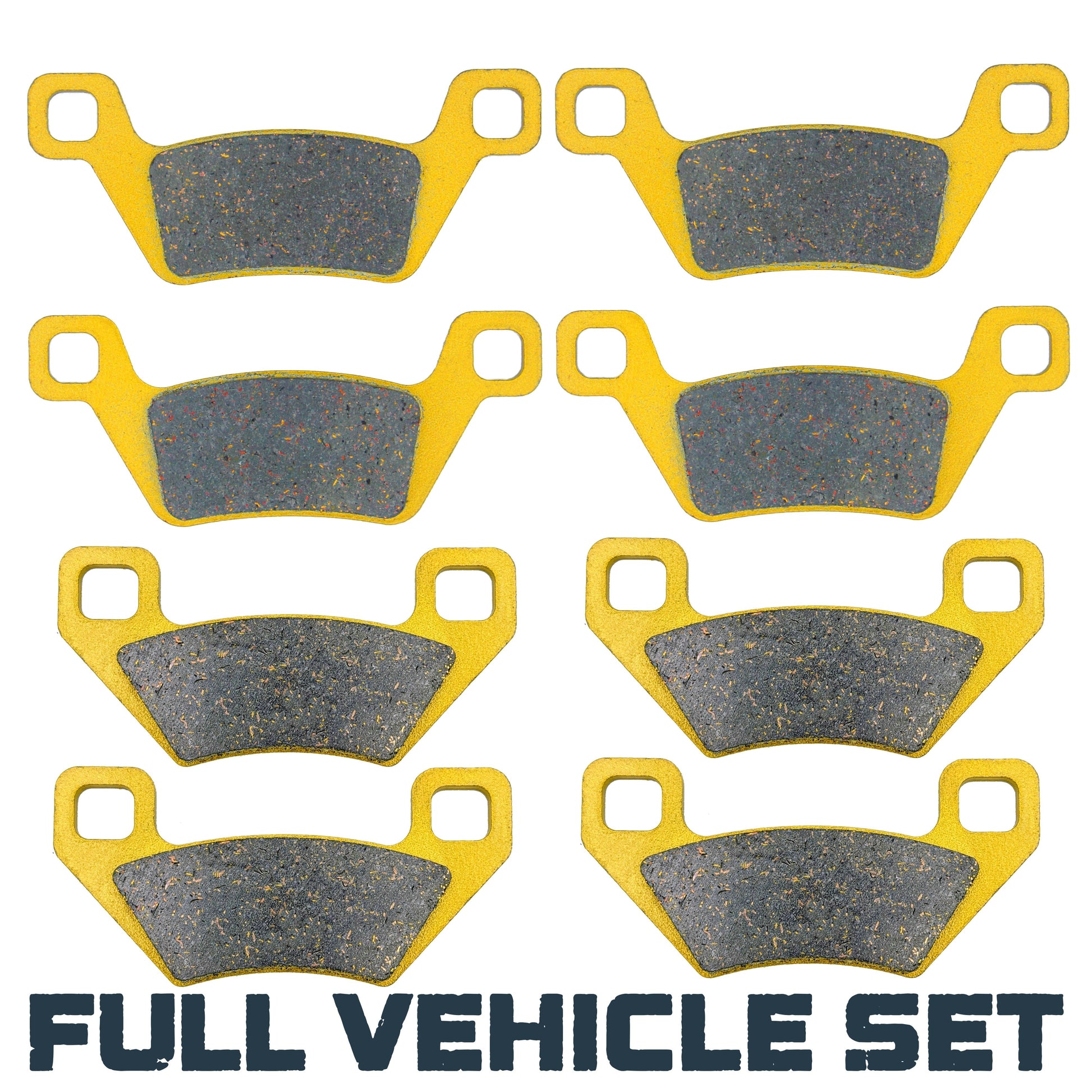 Kymco MXU 550/700 2019-2024 Ceramic Brake Pad Set - Vehicle Parts & Accessories