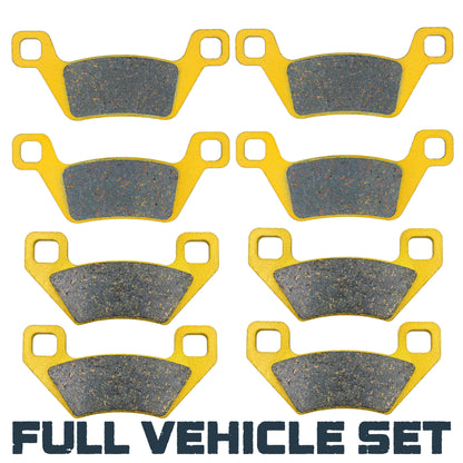 Kymco MXU 550/700 2019-2024 Ceramic Brake Pad Set - Vehicle Parts & Accessories